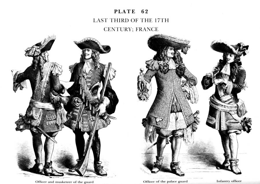 Planche 62a Dernier Tiers du XVIIe Siecle - France - Last Third of the 17Th Century - France.jpg